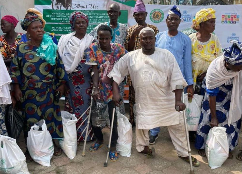 OWAB EASTER FOOD SHARING EVENT EXTENDS SUPPORT TO ELDERLY AND PEOPLE WITH DISABILITIES